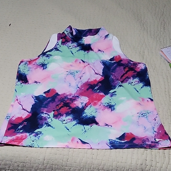 Slazenger Multi Color Sleevless Holf Shirt Size 1XL - Picture 1 of 10